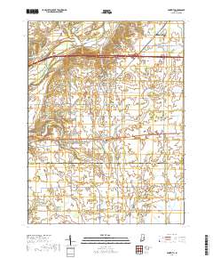 Dunreith 2019 topographic map thumbnail