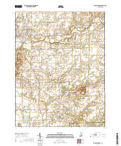 Elizabethtown 2019 topographic map thumbnail