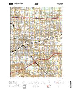 Elkhart 2019 topographic map thumbnail