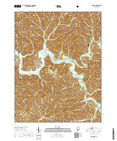 Elkinsville 2019 topographic map thumbnail