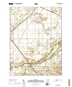 English Lake 2019 topographic map thumbnail