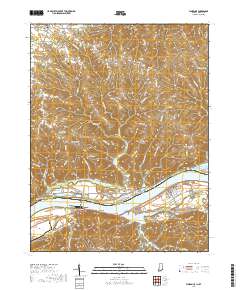 Florence 2019 topographic map thumbnail