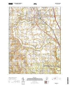 Franklin 2019 topographic map thumbnail