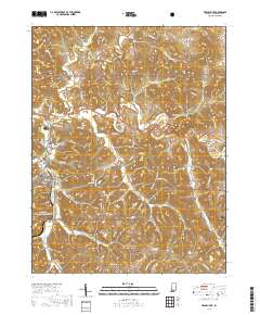 French Lick 2019 topographic map thumbnail