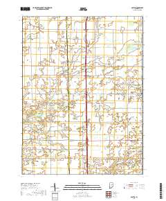 Gaston 2019 topographic map thumbnail
