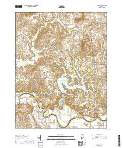 Glendale 2019 topographic map thumbnail