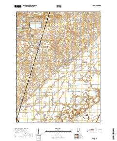 Grabill 2019 topographic map thumbnail