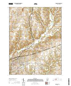 Greencastle 2019 topographic map thumbnail