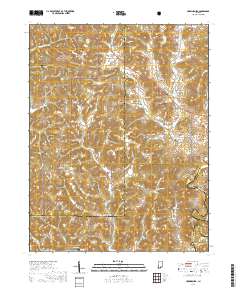 Hardinsburg 2019 topographic map thumbnail