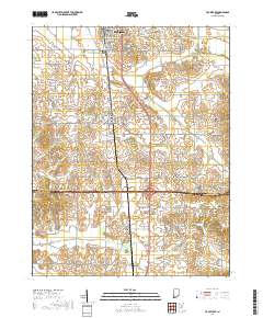 Haubstadt 2019 topographic map thumbnail