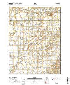 Hope 2019 topographic map thumbnail