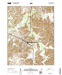Huntingburg 2019 topographic map thumbnail