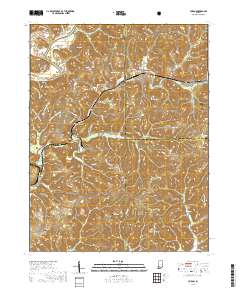 Huron 2019 topographic map thumbnail
