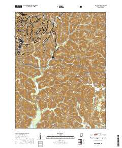 Indian Springs 2019 topographic map thumbnail