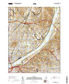 Jeffersonville 2019 topographic map thumbnail