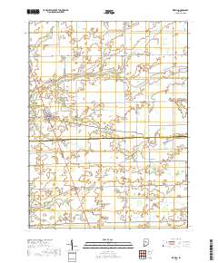 Kirklin 2019 topographic map thumbnail