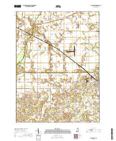 Knox West 2019 topographic map thumbnail