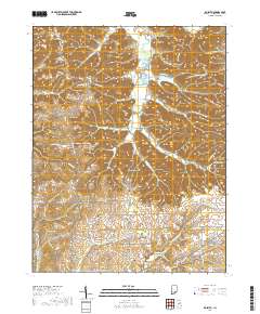 Kossuth 2019 topographic map thumbnail