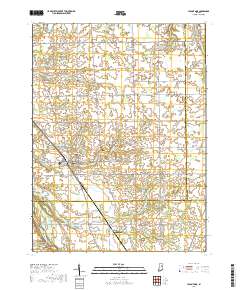La Fontaine 2019 topographic map thumbnail