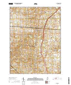 La Paz 2019 topographic map thumbnail