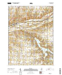Lagro 2019 topographic map thumbnail