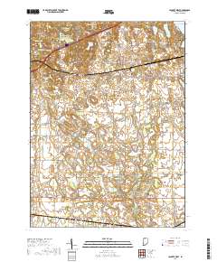 LaPorte West 2019 topographic map thumbnail