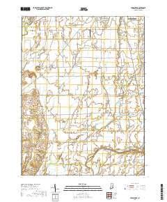 Lewis Creek 2019 topographic map thumbnail