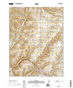 Liberty 2019 topographic map thumbnail