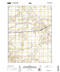 Liberty Center 2019 topographic map thumbnail
