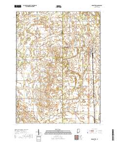 Medaryville 2019 topographic map thumbnail