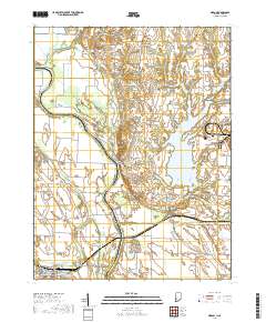 Merom 2019 topographic map thumbnail
