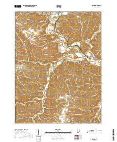 Metamora 2019 topographic map thumbnail