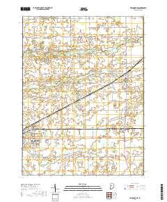 Michigantown 2019 topographic map thumbnail