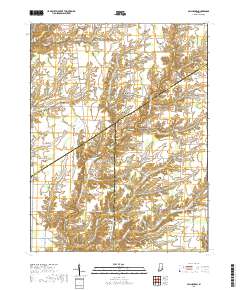 Millhousen 2019 topographic map thumbnail
