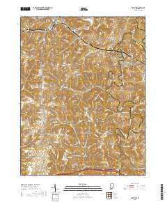 Milltown 2019 topographic map thumbnail