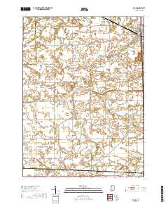 Monon 2019 topographic map thumbnail