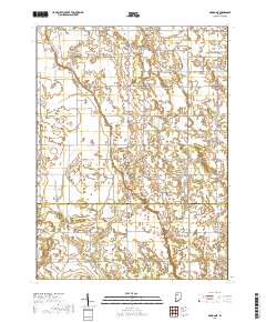 Monon NE 2019 topographic map thumbnail