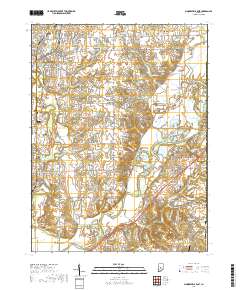 Mooresville East 2019 topographic map thumbnail