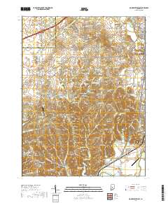Mooresville West 2019 topographic map thumbnail