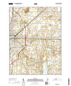 Muncie East 2019 topographic map thumbnail