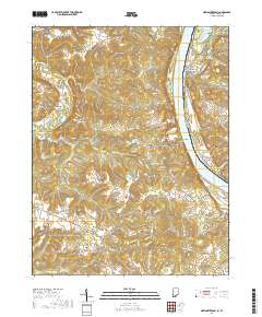 New Amsterdam 2019 topographic map thumbnail
