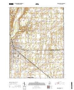 New Castle East 2019 topographic map thumbnail