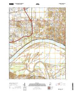 Newburgh 2019 topographic map thumbnail