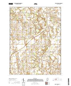North Judson SE 2019 topographic map thumbnail
