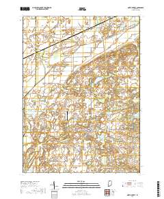 North Liberty 2019 topographic map thumbnail