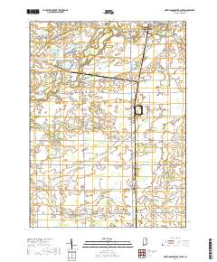 North Manchester South 2019 topographic map thumbnail