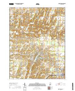 North Vernon 2019 topographic map thumbnail