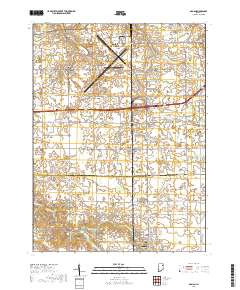 Ossian 2019 topographic map thumbnail