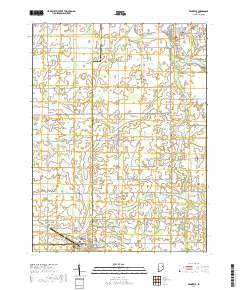 Pennville 2019 topographic map thumbnail