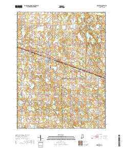 Pierceton 2019 topographic map thumbnail